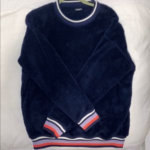 Aerie soft blue oversized sweatshirt